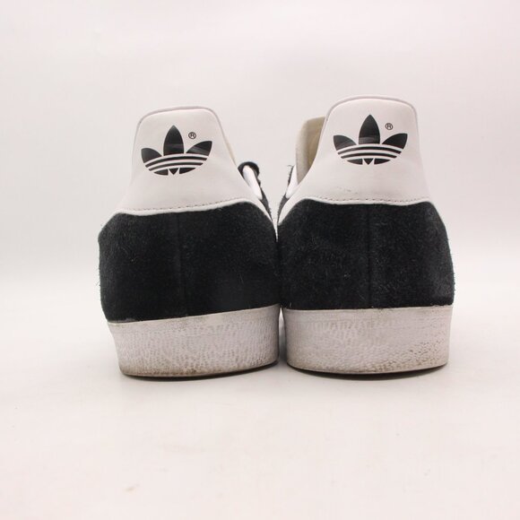 Adidas Originals Gazelle Men's Size 11.5 Black White Athletic Suede Sneakers - Picture 5 of 9